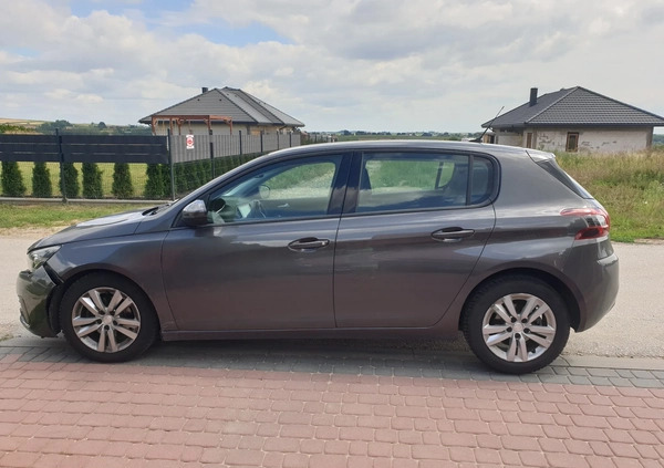 Peugeot 308 cena 53000 przebieg: 59200, rok produkcji 2018 z Kowal małe 67